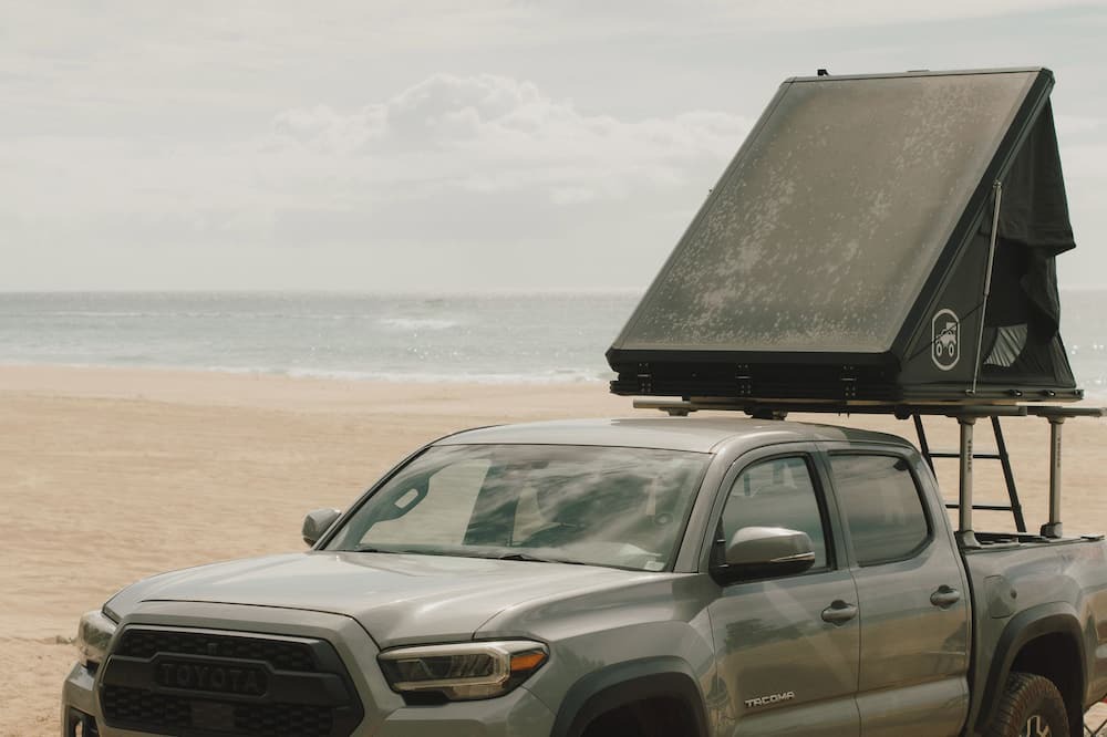 Anahola RV Rental | 2021 Lifted Tacoma TRD Cement