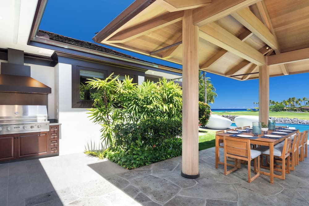 Kaupulehu House | Unmatched location Four Seasons Hualalai 5BR/5BA Ocean Estate 6500sqft 3/4 acre