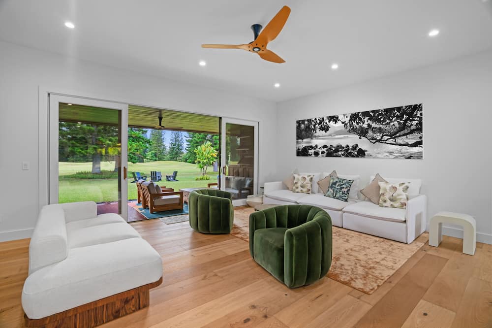 Princeville House | KAUAI VIBES! All New 3BD Air Conditioning, Oasis,Private,Tropical,Outdoor Shower