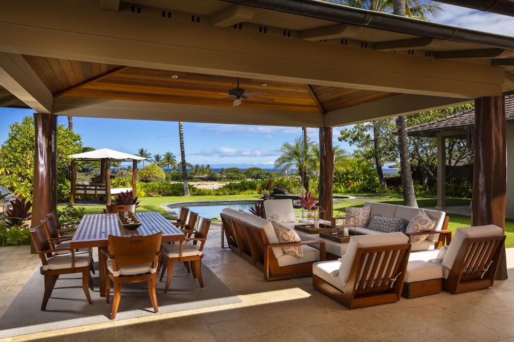 Kaupulehu House | Elevated 4BR Kahikole Estate 218 at Hualalai – Indoor-Outdoor Living & Views