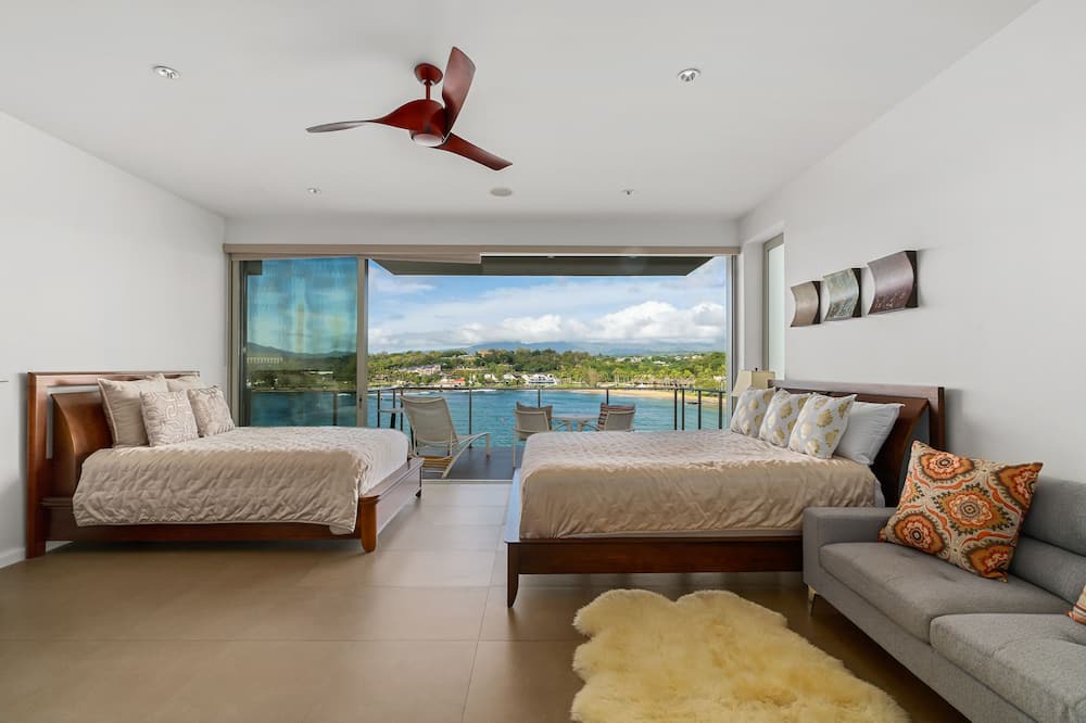 Lihue House | Modern Oceanfront Resort Living. Luxury Oceanfront Bedroom Suites. Sleeps 10!