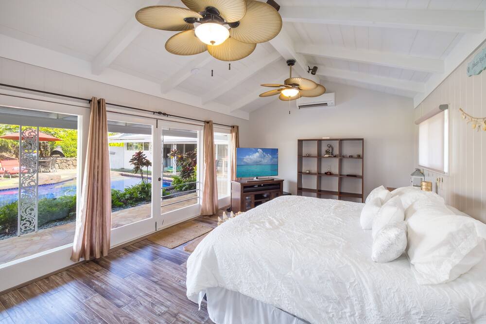 Marine Corps Base Hawaii House | Perfect Kailua Vacation at Ka Hale Lai-House of Serenity-pool and spa.