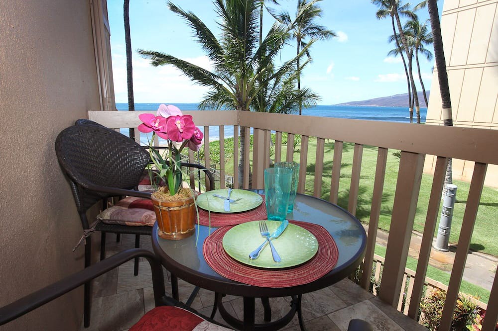 Kihei Condo | OCEANFRONT RESORT - Summer on Sale - Kihei Sands Beachfront Condos - Unit B10