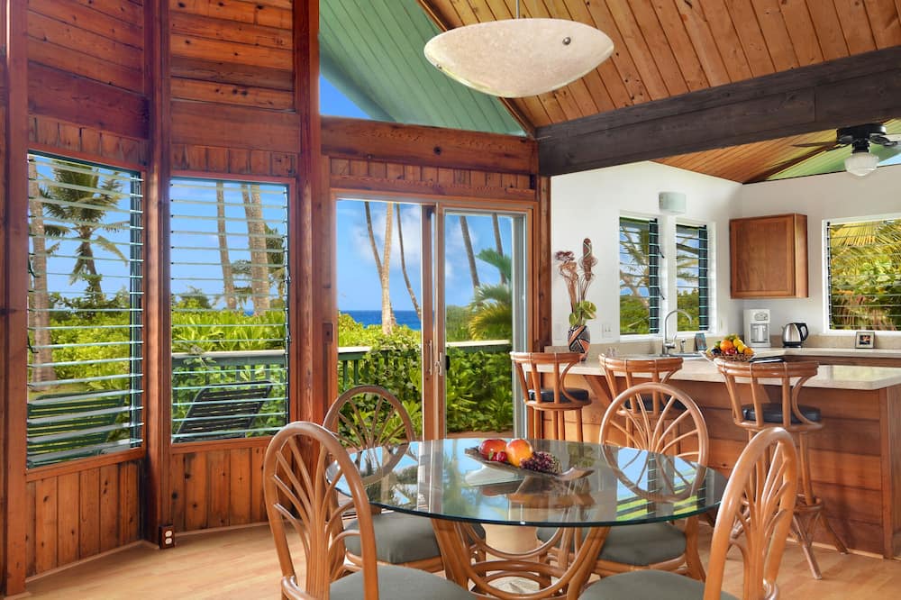 Wainiha House | Waiohonu Lush, tropical foliage, Beachfront Home