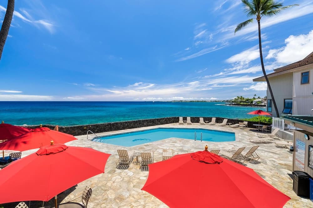 Kailua-Kona Condo | 🏖️Ocean-View Kona Condo Near Town | Lanai + Pool