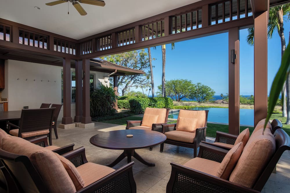 Kaupulehu House | Hualalai Hainoa Estate | private residence | pool | panoramic ocean views