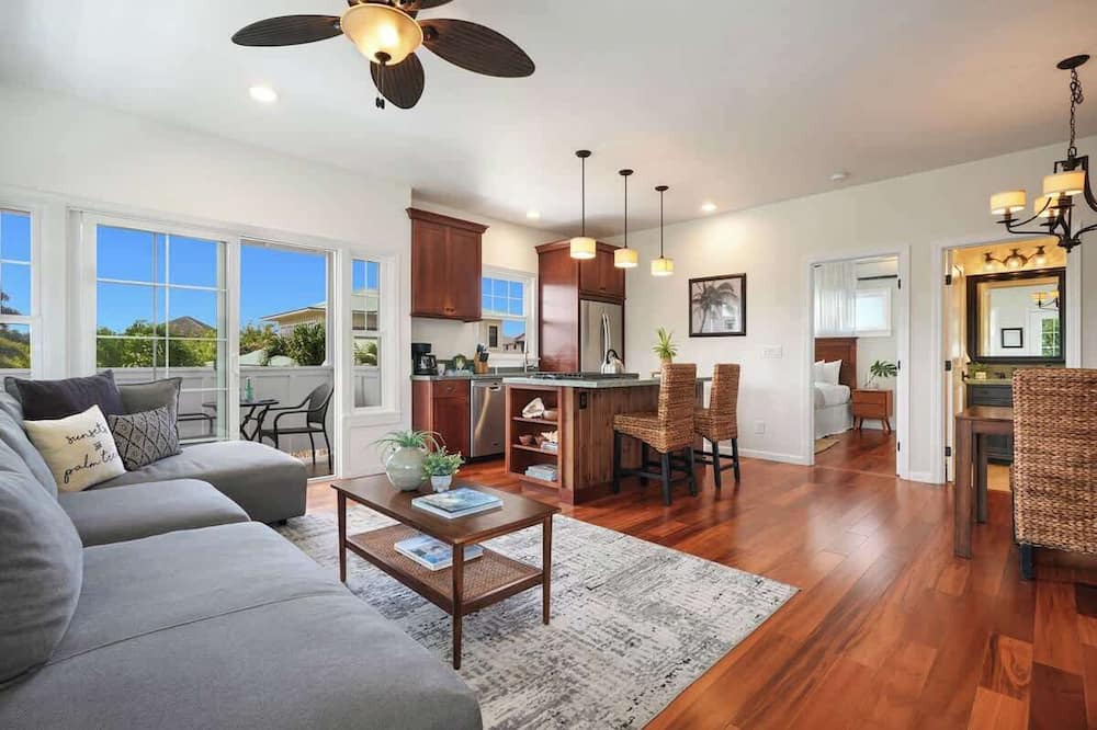 Poipu Cottage | Modern, Clean, & Quiet - Private Cottage with AC - Steps from the Beach & More!