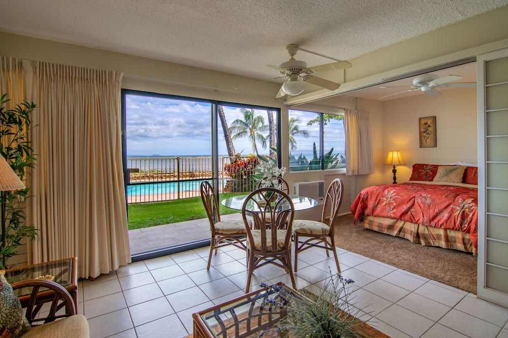 Maalaea Condo | Ground-Level Gem with Ocean Views and Beach Access
