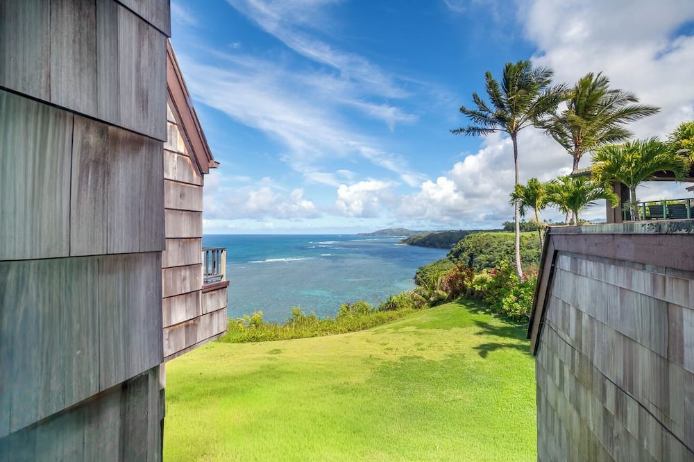 Princeville Condo | Lovely ground floor with oceanfront views, king bed, pool & more