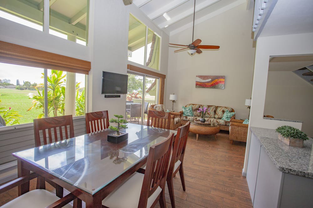 Princeville House | Ocean & Golf Course Views/2BR 2BA Princeville Townhouse/Walk to Beach/WiFi