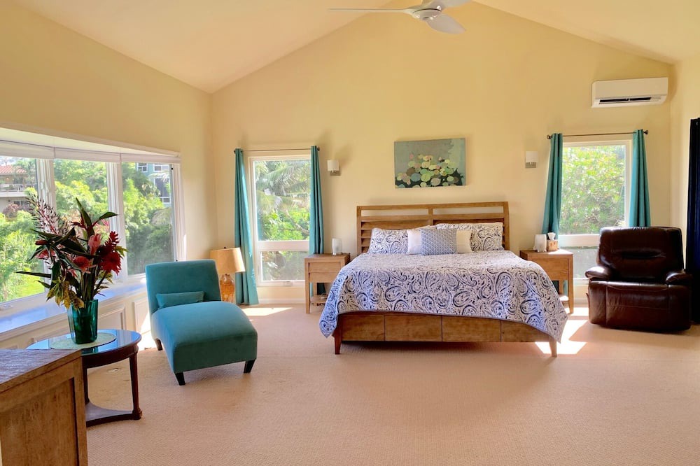 Princeville House | Heavenly OCEAN VIEWS throughout JOYFUL "Home of the Opening Flower" A/C 4Br3Ba