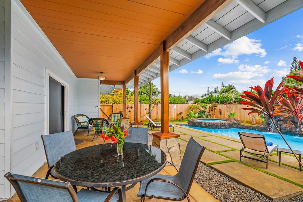 Princeville House | Luxury Princeville Retreat, Private Pool & Spa, 4 Bedrooms & 4 baths, Sleeps 10