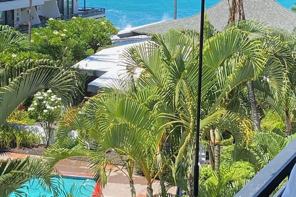 Kailua-Kona Condo | Ah.PARADISE beautiful Ocean VIEW Remodled A/C NO Stairs 50. gift 7 nt.booking