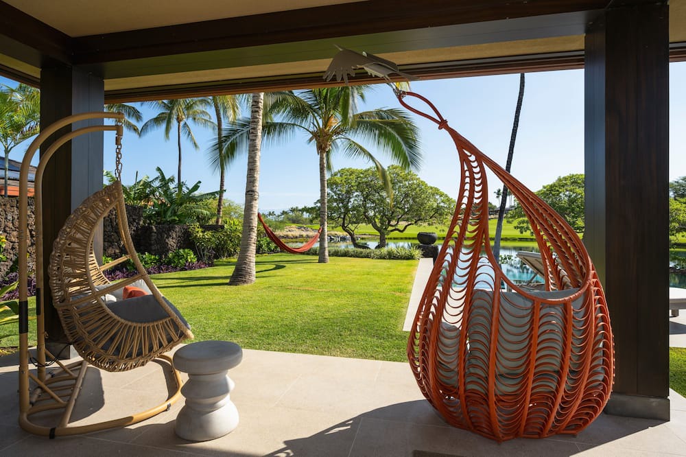 Kaupulehu House | Exquisite 4BR Ka 'Ulu Estate 102A at Hualalai – Infinity Pool & Golf Views