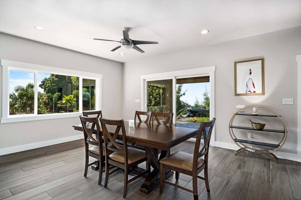 Kalaoa House | Hale Nohea | Ocean-view 3BR Kona Estate with patio, BBQ, and free parking.