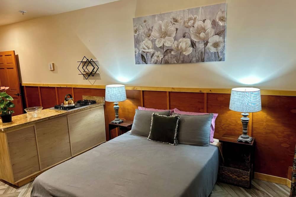 Kehena Apartment | Studio Phoenix, Pet Friendly Near Black Sand Beach Kitchen Dryer Washer & WiFi
