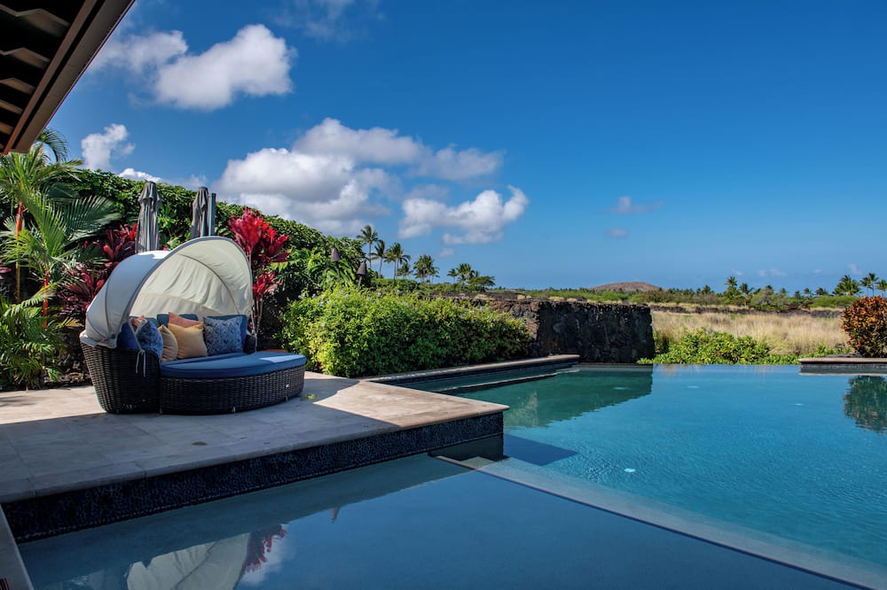 Kaupulehu House | Luxury Estate at Hualalai Resort -Sweeping Ocean and Golf Course Views