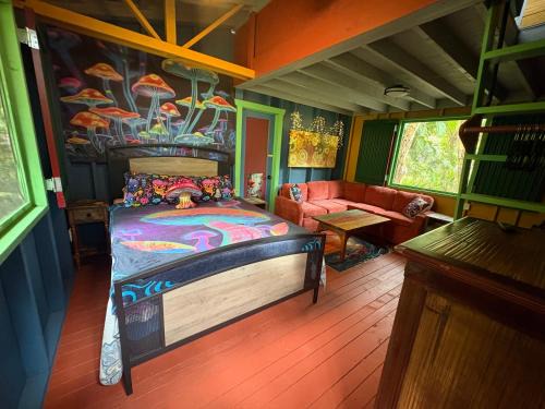 Kapoho House | RV in a Rainforest Tree - A fun, unique, magical jungle experience!