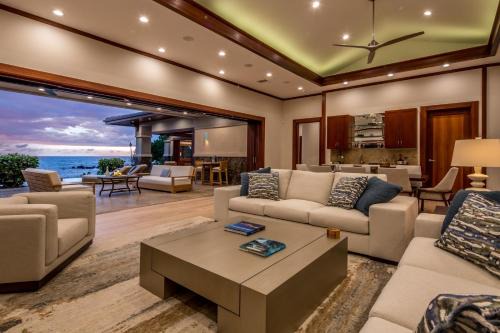 Waikoloa House | Kolea Kai Oceanfront 4 BR Luxury Oceanfront Home Perfect for Couples Complimentary Car with 6 Nights KOL-8 by KBM