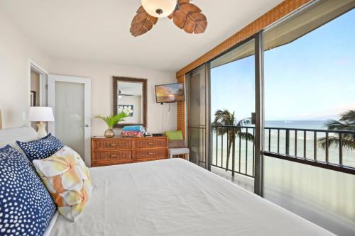 Kahana Apartment | Valley Isle Oceanfront 2 BR Villas Peaceful Retreat Complimentary Car with 6 Nights VIR-508 by KBM