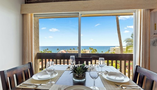 Studio Suite, 1 King Bed with Sofa bed, Kitchen, Ocean View (Kona Mansions #A303)