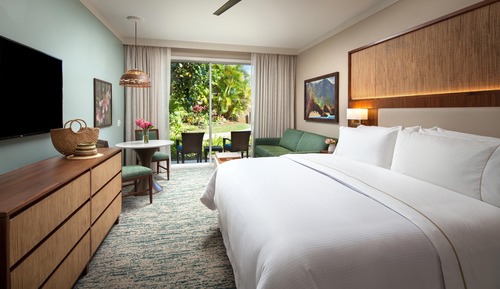 Studio, 1 King Bed with Sofa bed, Kitchen, Resort View