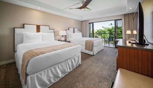 Premium Room, 2 Queen Beds, Accessible, Partial Ocean View