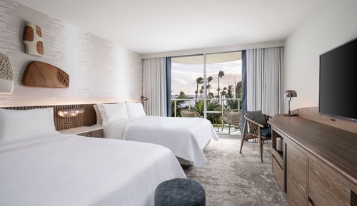 Room, 2 Queen Beds, Ocean View (Kukahi)