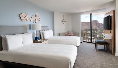 DiamondHead Ocean View, 2 Double, Paoakalani Tower