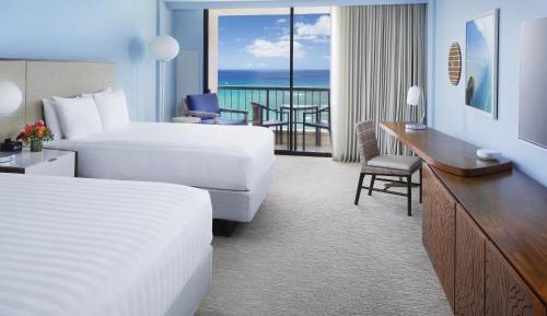 Queen Room with Two Queen Beds - Oceanfront