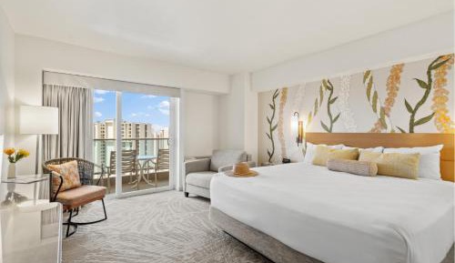 Waikiki Tower Room with Partial Ocean View