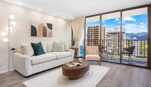 One-Bedroom Apartment with Balcony and Mountain View  