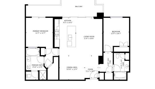 Two-Bedroom Apartment