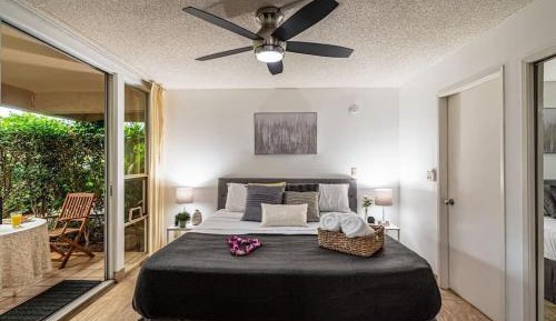 One-Bedroom Apartment with Garden View