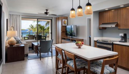 Two-Bedroom Oceanfront Villa with Two King Beds, Sofa Bed and Balcony