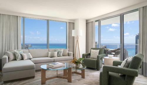 Grand Three-Bedroom Suite with Ocean View