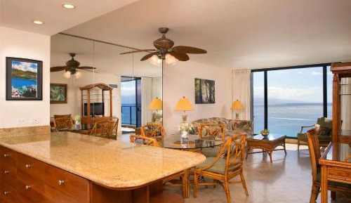 One-Bedroom with Two Baths and Ocean Front View