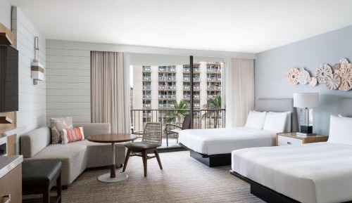 Waikiki City View, Guest room, 2 Double, City view, Balcony