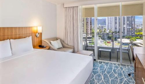 King Room with Sofa Bed and City View