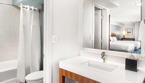 Specialty Queen Room with Two Queen Beds with Sofa Bed and City View