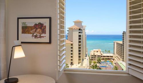One Bedroom Premium Suite with Two Queen Beds and Ocean View
