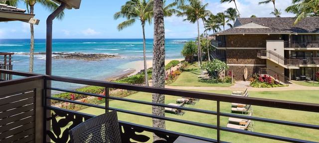 Ko'a Kea Resort on Po'ipu Beach