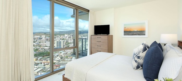 BRAND NEW Luxury Skyline Residence with Panoramic City & Partial Ocean Views!