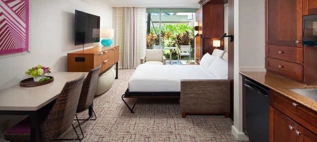 Marriott Kaua'i Beach Club, Garden View, Kitchenette, Access to Resort Amenities