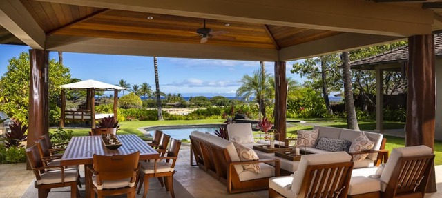 Elevated 4BR Kahikole Estate 218 at Hualalai – Indoor-Outdoor Living & Views