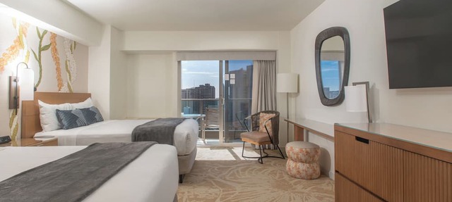 29th floor studio with two full size beds