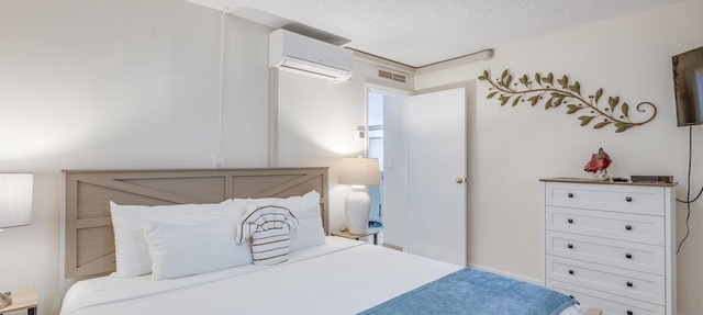 Direct Oceanfront, unobstructed ocean view top floor penthouse quiet & private.