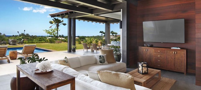 Hale Pomaika'i Mau: Luxury Home w/Ocean View, Outdoor Shower, Pool, Hot Tub & AC