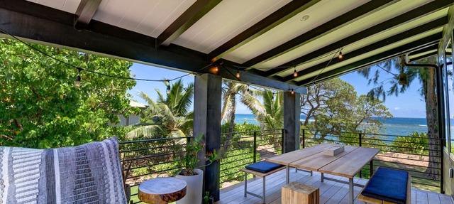 Beachfront, Modern Home, Just Steps to the Sand