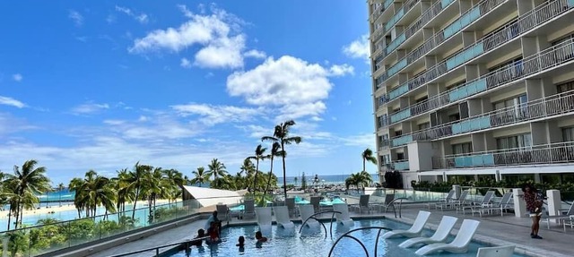 Resort Style with Hula Show, Fireworks and even Tiki Torches!
